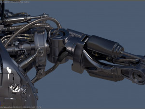 Terminator T-800 Salvation 3D-Druckmodell