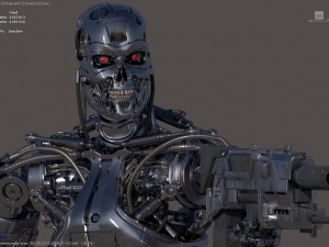 Terminator T-800 Salvation 3D-Druckmodell