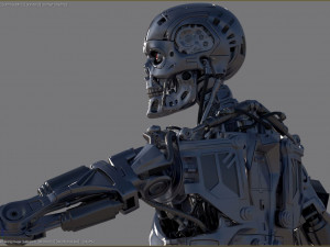 Terminator T-800 Salvation 3D-Druckmodell