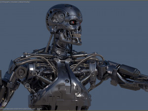 Terminator T-800 Salvation 3D-Druckmodell