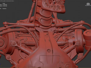 Terminator T-800 Salvation 3D-Druckmodell
