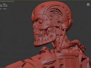 Terminator T-800 Salvation 3D Print Model
