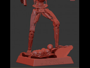 Terminator T-800 Salvation 3D-Druckmodell