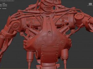 Terminator T-800 Salvation 3D-Druckmodell