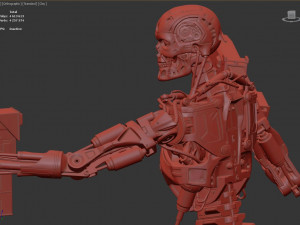Terminator T-800 Salvation 3D-Druckmodell