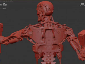 Terminator T-800 Salvation 3D Print Model