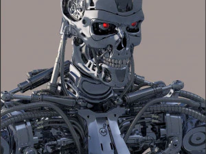 Terminator T800 Salvation Endoskeleton 3D Model
