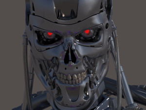 Terminator T800 Salvation Endoskeleton 3D Model