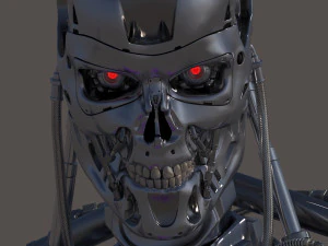Terminator T800 Salvation Endoskeleton 3D Model