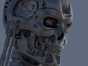 Terminator T800 Salvation Endoskeleton 3D Model