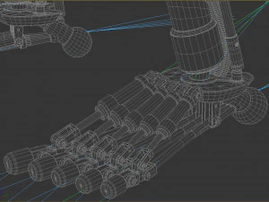 Terminator T800 Salvation Endoskeleton 3D Model