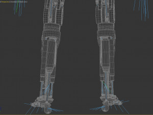 Terminator T800 Salvation Endoskeleton 3D Model