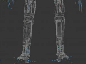 Terminator T800 Salvation Endoskeleton 3D Model