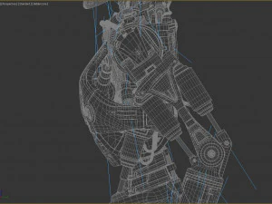 Terminator T800 Salvation Endoskeleton 3D Model