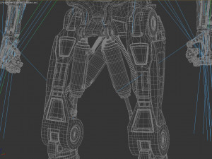 Terminator T800 Salvation Endoskeleton 3D Model