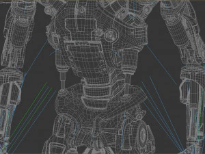 Terminator T800 Salvation Endoskeleton 3D Model