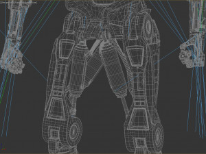 Terminator T800 Salvation Endoskeleton 3D Model