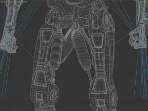 Terminator T800 Salvation Endoskeleton 3D Model