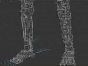 Terminator T800 Salvation Endoskeleton 3D Model