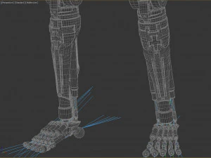 Terminator T800 Salvation Endoskeleton 3D Model