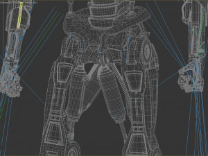 Terminator T800 Salvation Endoskeleton 3D Model
