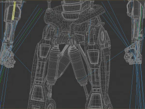 Terminator T800 Salvation Endoskeleton 3D Model
