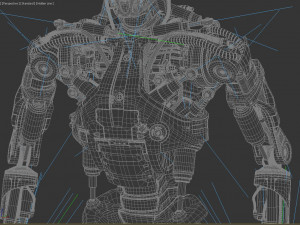 Terminator T800 Salvation Endoskeleton 3D Model