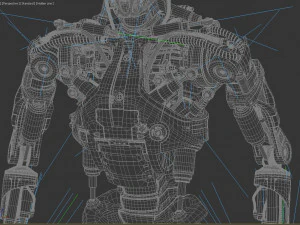 Terminator T800 Salvation Endoskeleton 3D Model