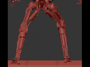 Terminator T-800 Endoskeleton T1 V4 3D Принт Модель