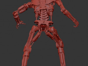Terminator T-800 Endoskeleton T1 V4 3D Принт Модель