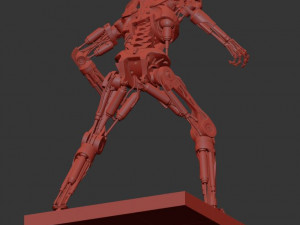 Terminator T-800 Endoskeleton T1 V4 3D Принт Модель