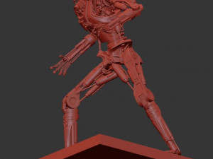 Terminator T-800 Endoskeleton T1 V4 3D Принт Модель