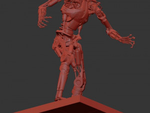 Terminator T-800 Endoskeleton T1 V4 3D Принт Модель