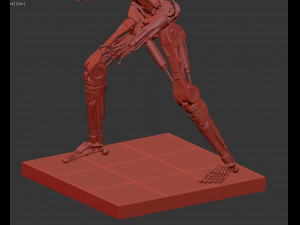 Terminator T-800 Endoskeleton T1 V4 3D Принт Модель