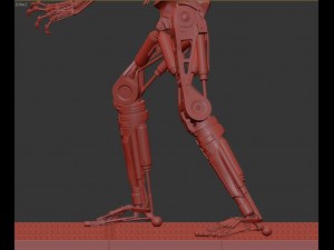 Terminator T-800 Endoskeleton T1 V4 3D Принт Модель