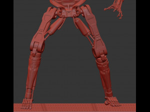Terminator T-800 Endoskeleton T1 V4 3D Принт Модель
