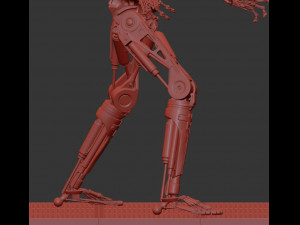 Terminator T-800 Endoskeleton T1 V4 3D Принт Модель