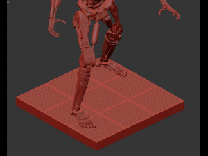 Terminator T-800 Endoskeleton T1 V4 3D Принт Модель