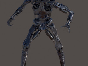 Terminator T-800 Endoskeleton T1 V4 3D Принт Модель