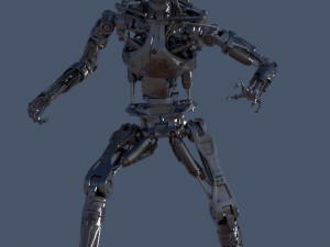 Terminator T-800 Endoskeleton T1 V4 3D Принт Модель