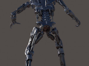 Terminator T-800 Endoskeleton T1 V4 3D Принт Модель