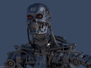 Terminator T-800 Endoskeleton T1 V4 3D Принт Модель