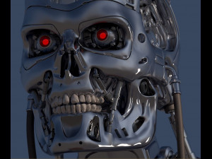Terminator T-800 Endoskeleton T1 V4 3D Принт Модель