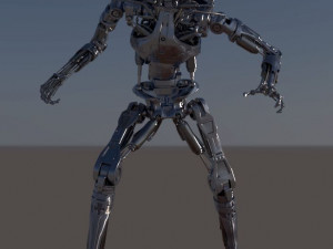 Terminator T-800 Endoskeleton T1 V4 3D Принт Модель