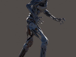 Terminator T-800 Endoskeleton T1 V4 3D Принт Модель