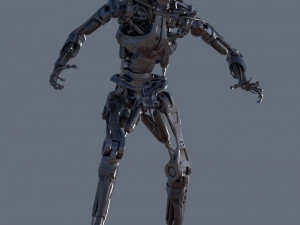 Terminator T-800 Endoskeleton T1 V4 3D Принт Модель