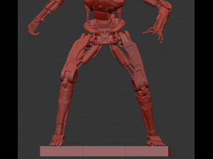 Terminator T-800 Endoskeleton T1 V4 High Detal 3D Print Model