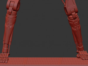 Terminator T-800 Endoskeleton T1 V4 High Detal 3D Print Model