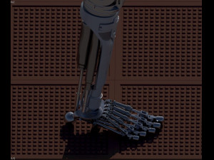 Terminator T-800 Endoskeleton T1 V4 High Detal 3D Print Model
