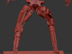 Terminator T-800 Endoskeleton T1 V4 High Detal 3D Print Model